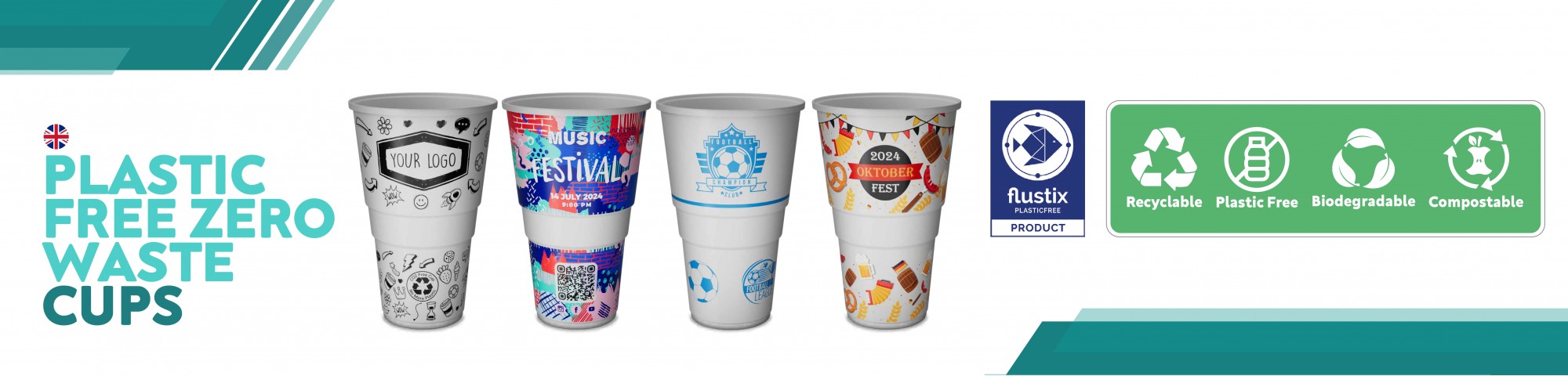 Plastic Free Zero Waste Cups